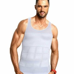 Men’s Athletic Slimming Compression Tank Top Waist Slim Body Shaper