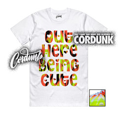Ja 3 Christmas White Bright Crimson Volt Black T Shirt Match OHBC