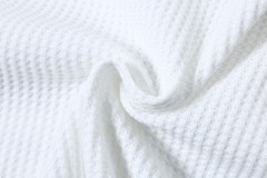 Men’s Work Taeleplus Waffle Knit Long Sleeve Tee Streetwear Y2K Graphic White