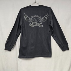 Jack Daniel’s Freedom Old #7 Tee Casual Long Sleeve T-Shirt Adult Gray 3XLarge