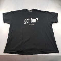 Got Fun? Carnival Cruises Vintage T Shirt Heavy Cotton Men 2XL