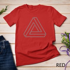 Sacred Geometry Shirt – Geometric Penrose Triangle T Shirt Unisex T-shirt