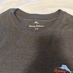 Tommy Bahama “Found These on Kegslist” SS T-Shirt Men’s XL Gray Beer Keg Party