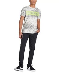 Caterpillar Men’s All Cotton Connect Aop Tee In Lunar Rock, Grey, S