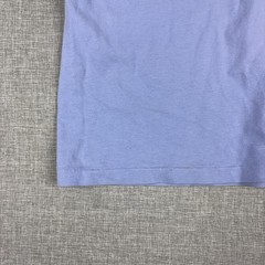 Polo Ralph Lauren Shirt Mens L Blue Tagless Crewneck Slim Fit Logo Jersey Tee
