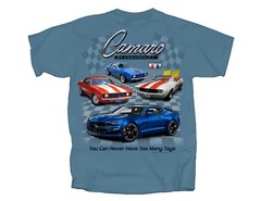 Joe Blow T’s Chevy Camaro Too Many Toys Men’s T-Shirt 1st 6th Gen 1969 Yenko