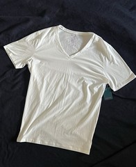 NWT Tommy John white T-shirt XL spandex/cotton lightweight