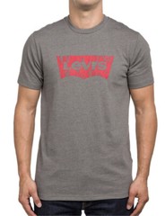 Levi’s T Shirt Tee Levi Strauss Graphic Lt Grey Tee Size Large NEW