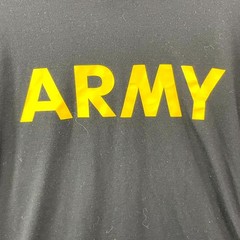 Army Physical Fitness Uniform Shirt Mens Large Long Sleeve Pullover Performance