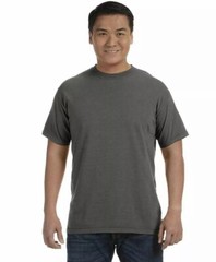 Comfort Colors Men’s Short Sleeves Dyed Gray T-Shirt Size L