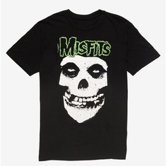 Vintage Misfits Green Fiend Skull Unisex S-5XL Shirt AA49