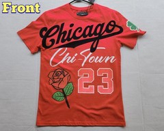 ETERNITY BC/AD Men’s Apparel Chicago Chi-Town Red T-Shirt – Size: Medium