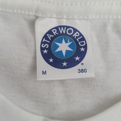 Vintage UK Shipping Forecast Sea Map T-Shirt White Medium Starworld Y2K Compass