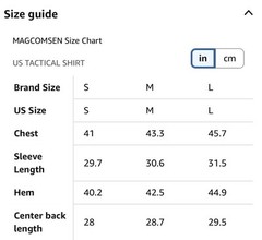 MAGCOMSEN Men’s Tactical Military Shirts 1/4 Zip Long Sleeve Shirt Pockets M