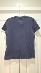 Y2K Men’s HCO Malibu Surf Style APPLIQUE Tee T-Shirt M Blue Lived-in Beach Vibes
