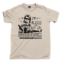 IM ALL OUT OF BUBBLEGUM T Shirt Roddy Piper They Live John Carpenter Blu Ray DVD