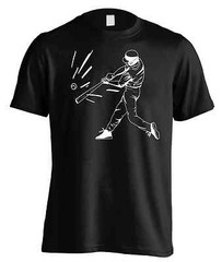 New Men’s Athletic Baseball T-Shirt Workout Sports Fan Home Run Gym Tee Shirt