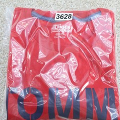Tommy Hilfiger Denim Men’s Graphic T-Shirt XL Red Logo Tee (see photo for flaw)