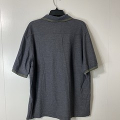 McDONALDS Gray 2-Tone EMPLOYEE WORK POLO Uniform Fast Food Crew Shirt Men’s XL