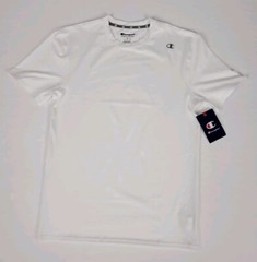 Champion Teamwear Authentic Athleticwear White T Shirt Compression Men’s Size L