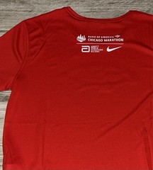 Nike 2025 Bank of America Chicago Marathon Participant Tee Size SMALL