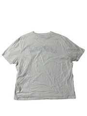 Versace Mitchell Fit White Blue Logo Graphic T-Shirt Men’s XL Made InItalyCotton