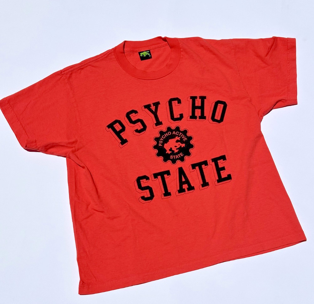 psycho active t shirt medium,PSYCHO STATE T-SHIRT, jiu jitsu