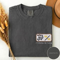 Embroidered OSRS Fishing T-Shirt, RuneScape Gamer Shirt, Old School RPG Gift