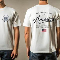 Comfort Colors 1776 Patriotic Graphic Tee, 250th Anniversary Tee, America Front