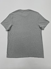 J.Crew Mens T-Shirt Grey Dog Graphic Size M Regular Fit Cotton