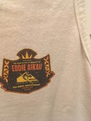 EDDIE AIKAU QUIKSILVER TANK BIG WAVE INVITATIONAL WAIMEA BAY HAWAII M