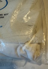 Vintage 60s Fruit Of The Loom Men’s Tee Shirt 3 Pack White Large USA NOS