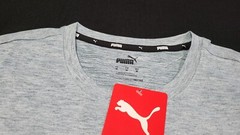 Puma Mens Performance 1 Active Sports Ocean tropic Logo Sports Tank Top