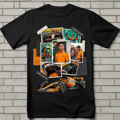 LANDO NORRIS F1 CUSTOM DESIGN – T-Shirt Size S-5XL