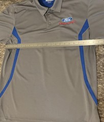 FORD Performance Logo Polo Tee Shirt Men’s Size Large