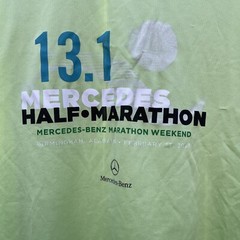 Mercedes Benz Half Marathon Race 2013 vintage T-shirt XL Birmingham AL