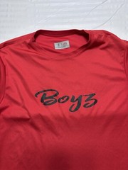 A4 Short Sleeve Shirts Men’s Red Black Small & Medium Shirts 2pc