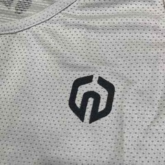 NELEUS ‘Dry Fit Logo Muscle’ Mesh Tank Top Men’s S Gym Workout Exercise Grey NWT