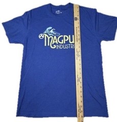 Magpul Hang 30 Blend Men’s Royal Heather Blue T-Shirt Medium Graphic Surf PMAG