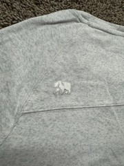 Le Chalk Puremeso Henley Shirt Men’s Size Large The Normal Brand Collab Stone