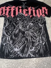 Buckle Afflection Lot (3) Shirts L/S S/S MED Biker Grunge Rock