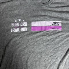 Fort Ord Trail Run Mens T Shirt District Perfect Tri Medium Gray