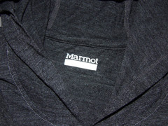 MARMOT Dark Gray Light Weight Long Sleeved Hoodie T-Shirt Men’s Large