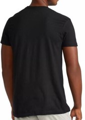 3 GENUINE POLO RALPH LAUREN MENS 1XL TO 6XL BIG&TALL BLACK COTTON CREW T-SHIRTS