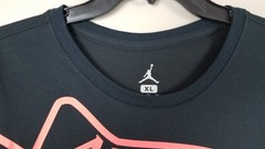 JORDAN 1 JUMPMAN WINGS OUTFIT SHIRT + SHORTS SET WHITE BLACK INFRARED (SIZE XL)
