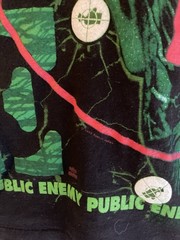 Vintage 90s Public Enemy AOP Rap Rock Band Tee Xl Rare