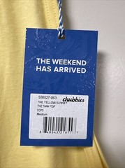NWT Chubbies 2 Tank Tops Medium
