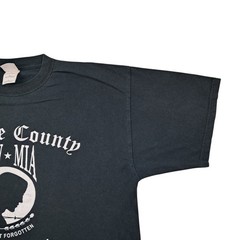 Gildan T Shirt XL Men’s Black Cotton Vintage Orange County Pow Mia Choppers
