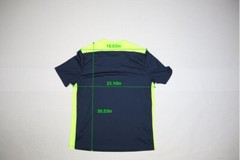 Joma Championship VI Mens Navy Neon Yellow Short Sleeve Soccer T-Shirt 2XL-3XL