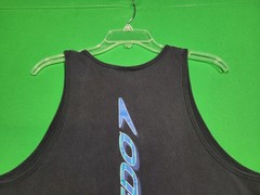 VINTAGE Speedo Men’s Size L Black Swimmer Swimming Tank Top Made In USA